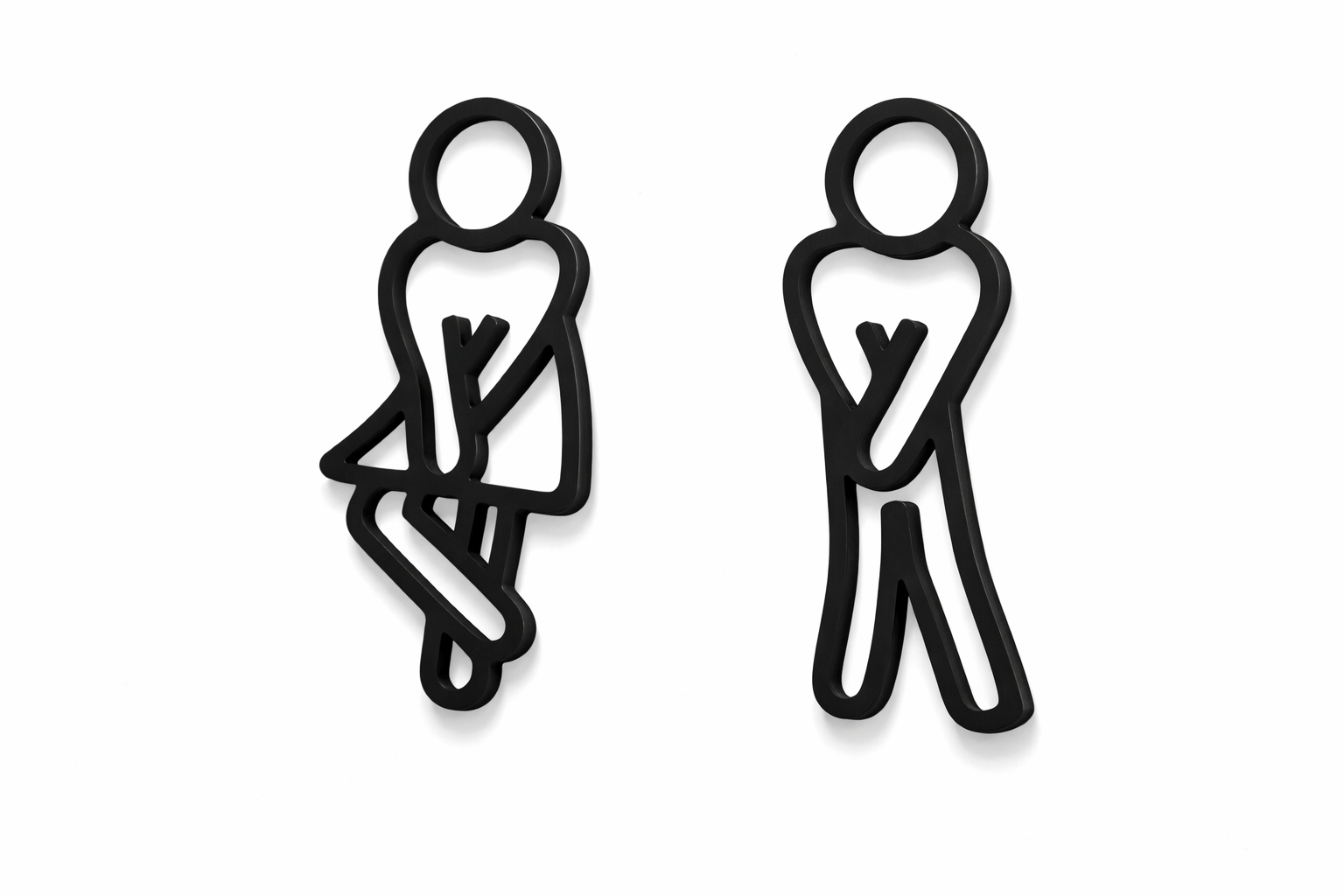 Placas Lavabo Banheiro Feminino Masculino