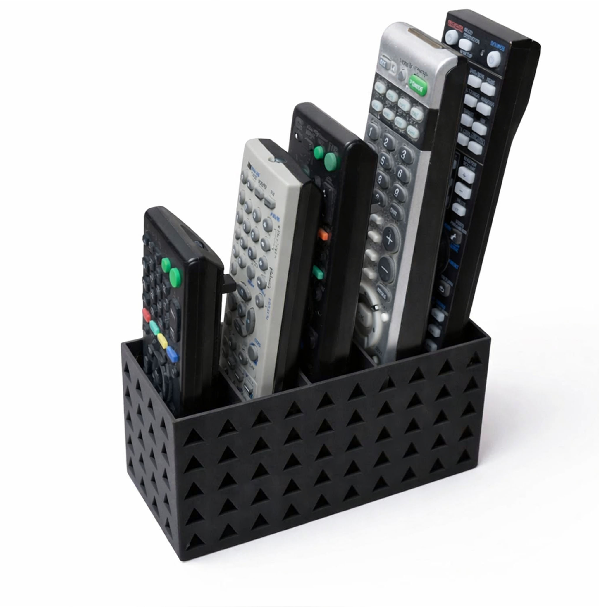 Porta Controle Remoto - 5 espaços - Triângulos